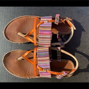 Tribal Printed Sandals
